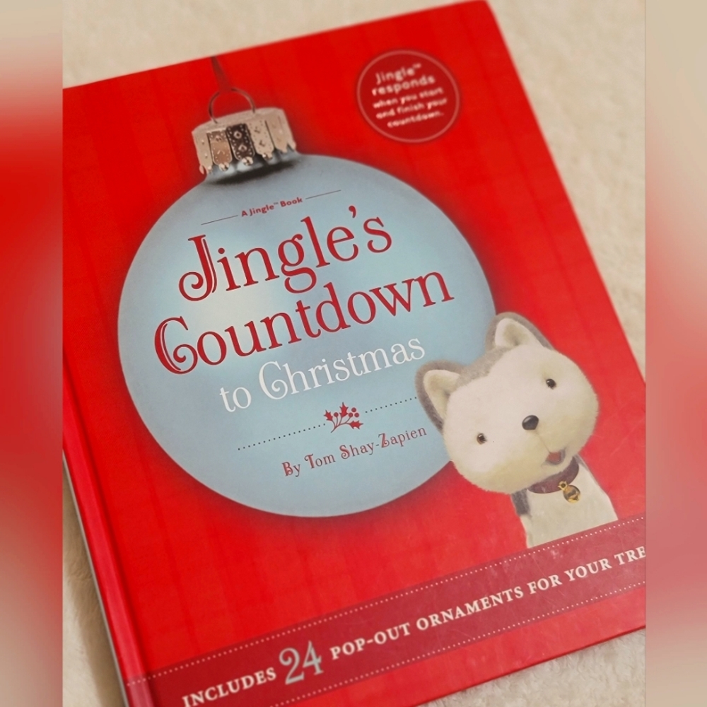 Jingles Countdown to Chrstmas includes all 24 pop out ornaments for your tree.